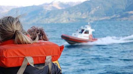 Coastguard harbourmaster lake safety small