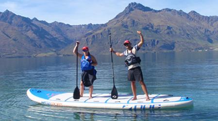 Paddleboarders