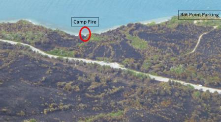 Rat Point Fire origin
