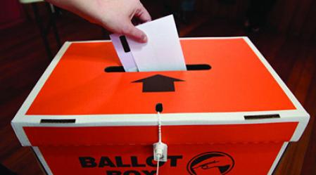 election ballot box
