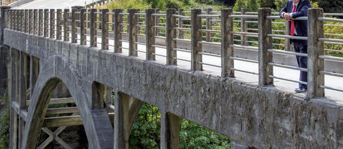 Mayor Jim Boult Edith Cavell Bridge Medium 1