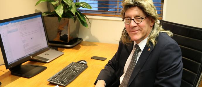 Mayor Jim Boult Wig Wednesday