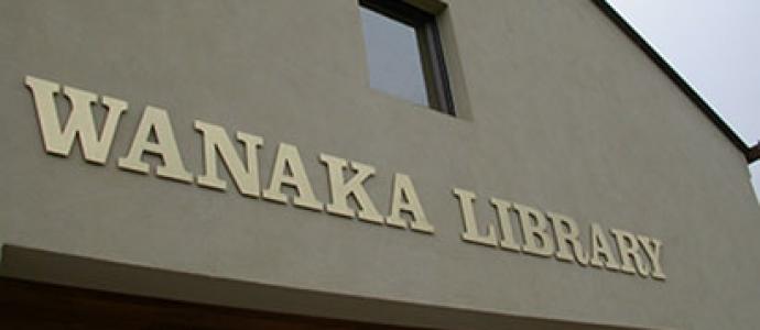 Wanaka library facade