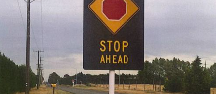 stop sign nzta acc qldc